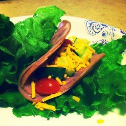 Ham & Cheese Lettuce Wrap