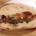 Oyster Po' Boy with Jalapeno Relish (Aaron McCargo, Jr.)