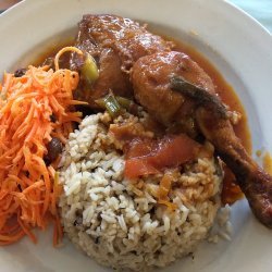 Stewed Chicken with Carrots and Beans