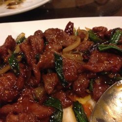 Beef with Onions in Oyster Sauce