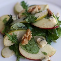 Blue Cheese Walnut Apple/Pear Salad
