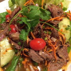 Spicy Lime Beef Salad