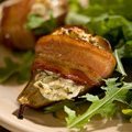 Roasted Baby Pears with Herbed Goat Cheese (Tyler Florence)