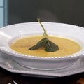 Roasted Butternut Squash Soup with Amaretti Cookies (Tyler Florence)