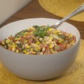 Roasted Corn and Brussels Sprouts Succotash (Aaron McCargo, Jr.)