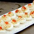Smoked Salmon Deviled Eggs (Ina Garten)