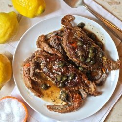 Soft-Shell Crab with Lemon Herb Butter and Spring Vegetable Ragout