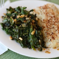 Kale and Pine Nuts