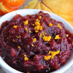 Cranberry Sauce with Apples and Ginger