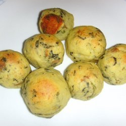 Vegan Potato & Spinach Balls -- Fat Free