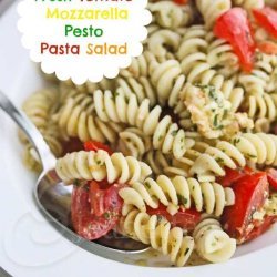 Pasta Salad W/ Tomatoes and Fresh Mozzarella