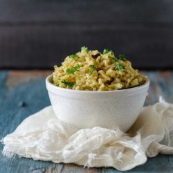 Rice Pilaf with Cabbage