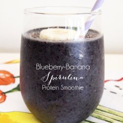 Blueberry-Banana Protein Smoothie