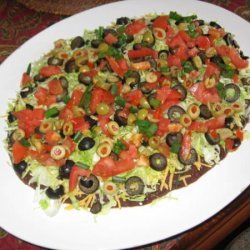 Yummy 9-layer Mexican Dip