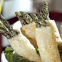 Phyllo Wrapped Asparagus