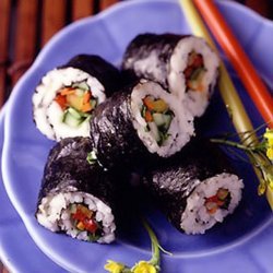 Oriental Vegetable Sushi Rolls