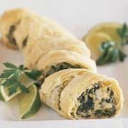Spinach Phyllo Roll-ups