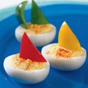 Deviled Egg Boatse-mail Recipe