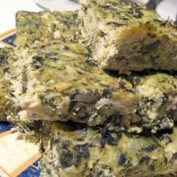 Spinach Artichoke And Asiago Squares