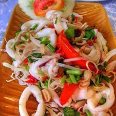 Yam Pla Muek Spicy Squid Salad