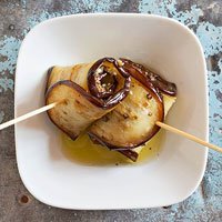 Grilled Eggplant Roll-ups