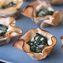 Spinach Cups