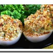Deviled Eggs With Bacon And Chives