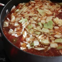 Cabbage Vegetable Soup