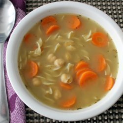 Chickpea and Noodle Soup