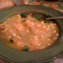 Pumpkin-White Bean Soup