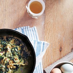 Scrambled Eggs with Spinach & Parmesan