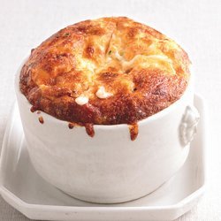 Grits, Cheese, and Onion Soufflés