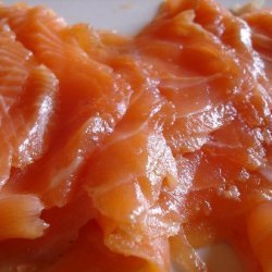 Gravlax Or Dill-cured Salmon With Sauce