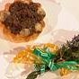 Haggis Tartlets With Red Onion Marmalade