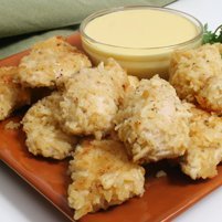 Chicken Nuggets With Honey Mustard Dipping Sauce