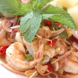 Thai Style Shrimp Salad With Lemongrass