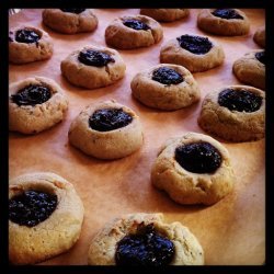 Fig & Stilton Savory Thumbprint Cookies