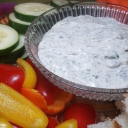 Spinach And Herb Veggie Dip