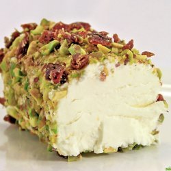 Goat Cheese With Pistachios And Cranberries