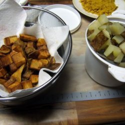 French Fried Cubed Potatoes