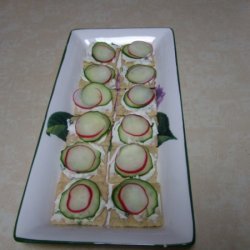 Rice Cracker Appetizers