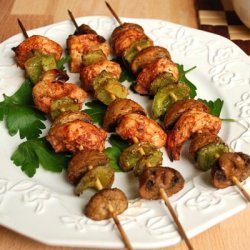 Chicken Tawook- Lebanese Styled Grilled Chicken Sk...