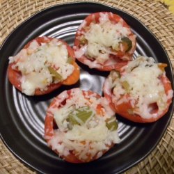 Grilled Tomatoes With Giardiniera