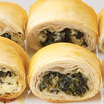 Spinach Phyllo Roll-ups