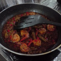 Spicy Stir-fry Prawns
