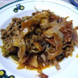 Beef And Cabbage Casserole