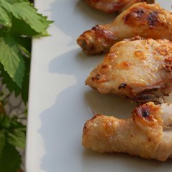 Oven-fried Garlic Chicken