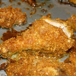 Oven Fried Ranch Dressing Chicken
