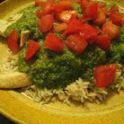 Chicken With Green Mole Sauce