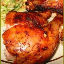 Country Style Barbecue Roast Chicken